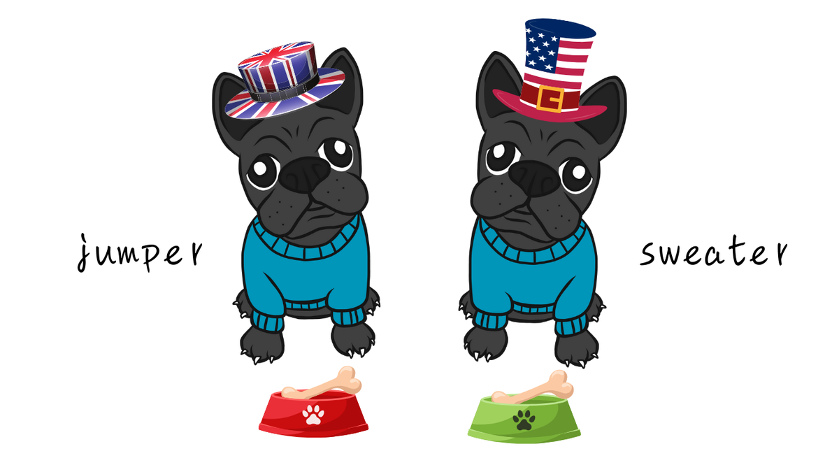 イギリス英語　アメリカ英語　違い　単語