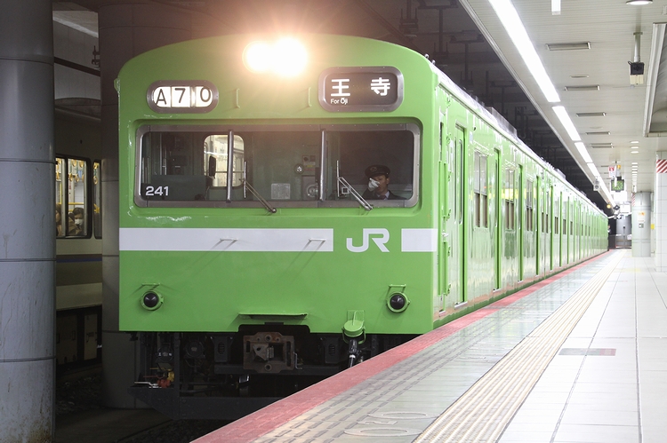 トミックス103系奈良電車区 方向幕と運用番号の組み合わせについて