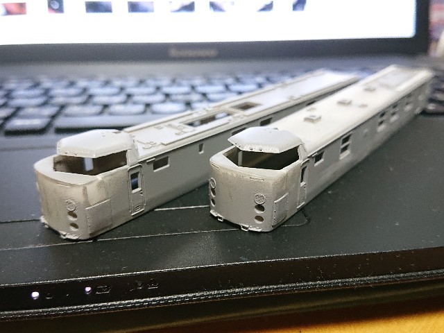 Nゲージ クモヤ441-５（M車）　金属製キット組立品 Nゲージ クモヤ441-5（M車） 金属製キット組立品