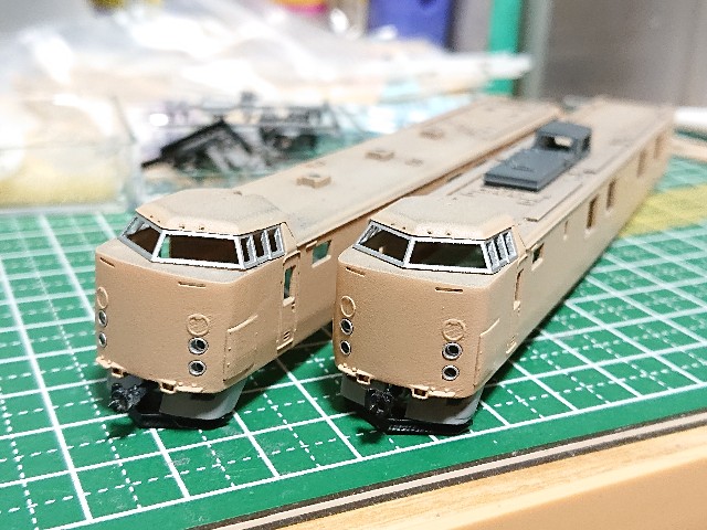 Nゲージ クモヤ441-５（M車）　金属製キット組立品 Nゲージ クモヤ441-5（M車） 金属製キット組立品 - メルカリ
