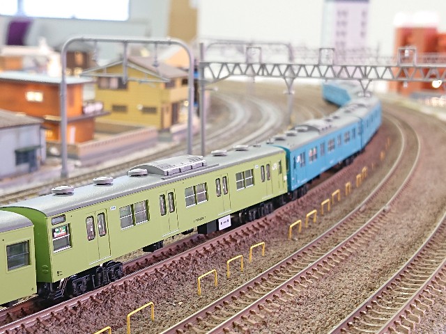 グリーンマックス 関西型103系ウグイス 奈良NS401 NS414編成タイプ 1271C＞JR103系関西形 クハ103（初期車・ウグイス）1両キット