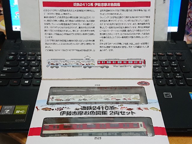 鉄コレ 近鉄2410系「伊勢志摩お魚図鑑」を買った！ - 安全側線