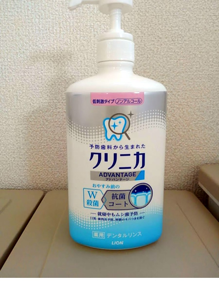 ライオンのクリニカ デンタルリンスの写真