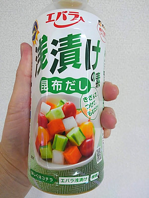 浅漬けの素 昆布だしの写真