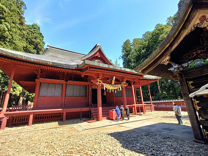 岩木山神社の拝殿