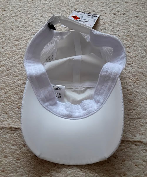 ワークマンで買ったウォーキングのキャップ4
