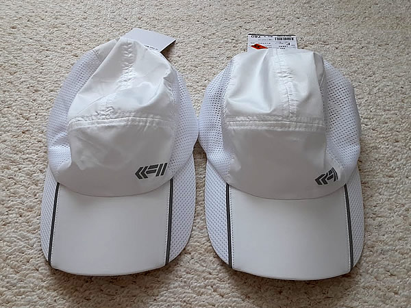 ワークマンで買ったウォーキングのキャップ5