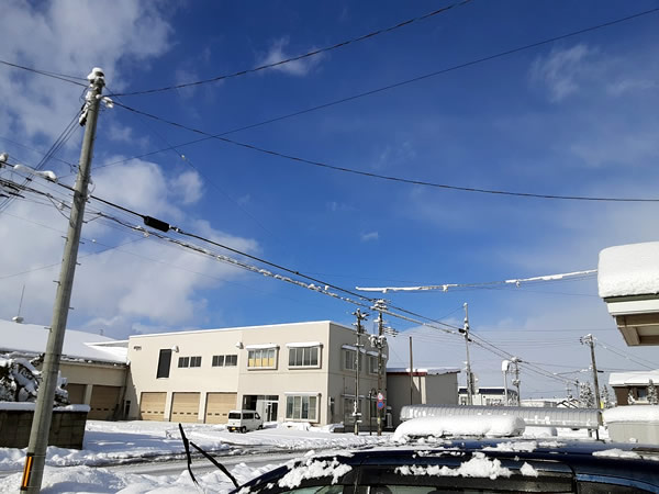 冬の青空