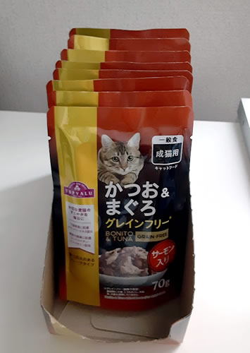 トップバリュー ウエット キャットフード02