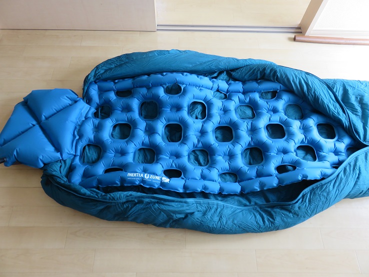 超軽量マット】KLYMIT INERTIA OZONE スリーピングエアーマット