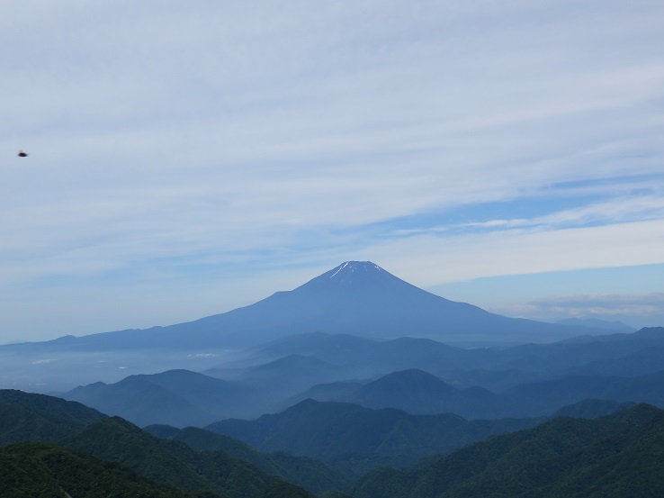 塔ノ岳山頂景色