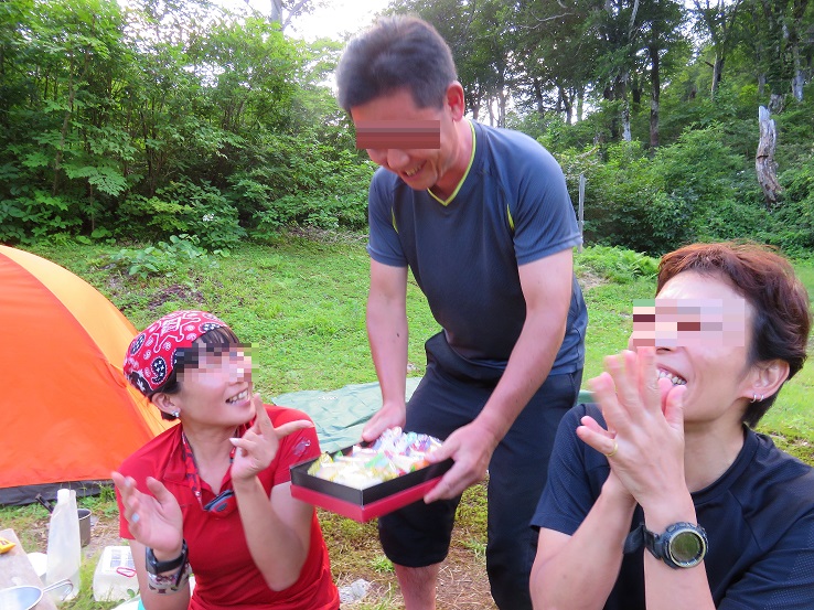 大鳥小屋でお誕生日