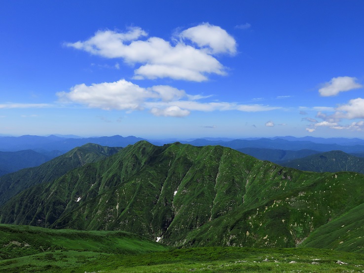 寒江山から風景
