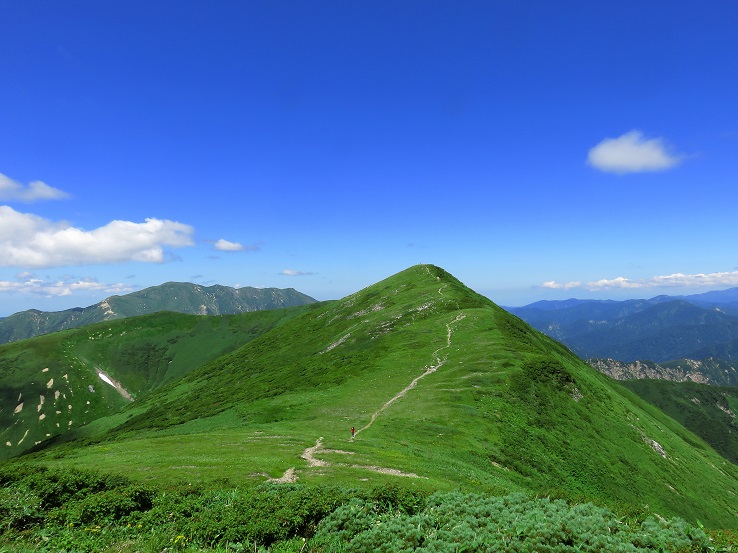 寒江山がだいぶ遠く