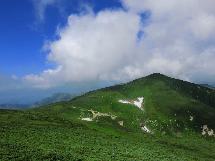 大朝日岳とも見納め