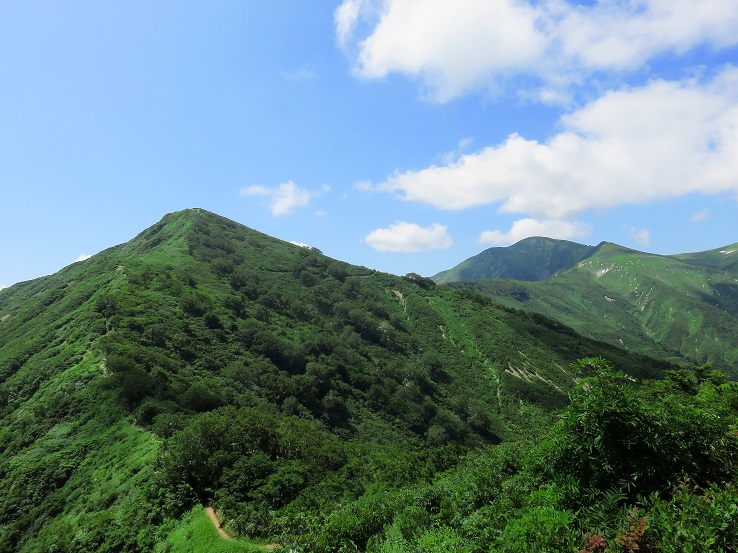 大朝日岳から古寺鉱泉登山ルート