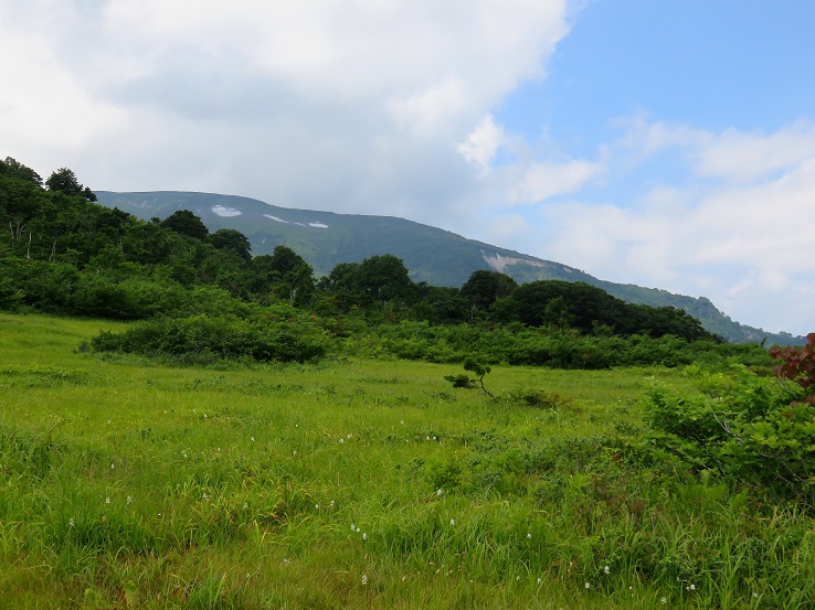 月山見えました