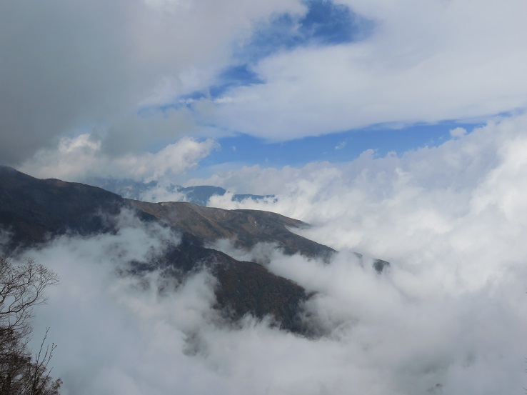 遠見尾根の景色