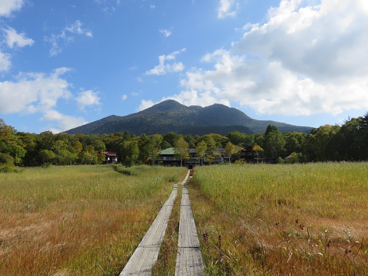 見晴と燧ヶ岳景色