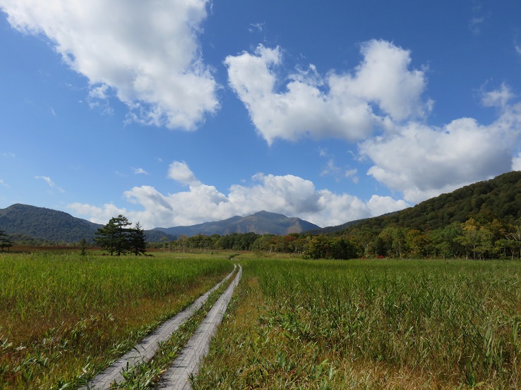 東電小屋周辺の景色