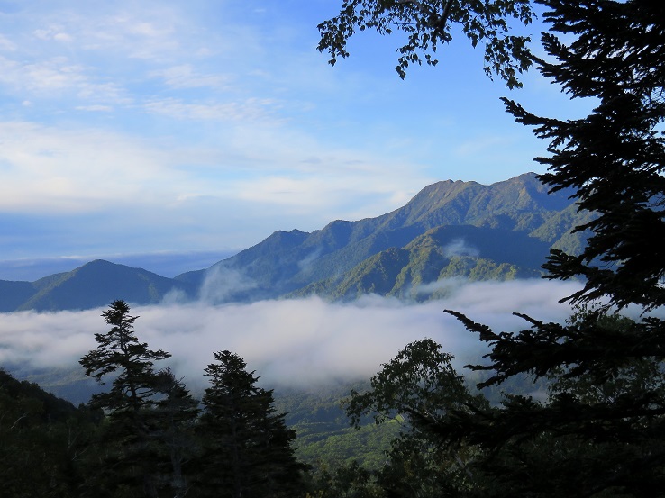 火打山方面景色