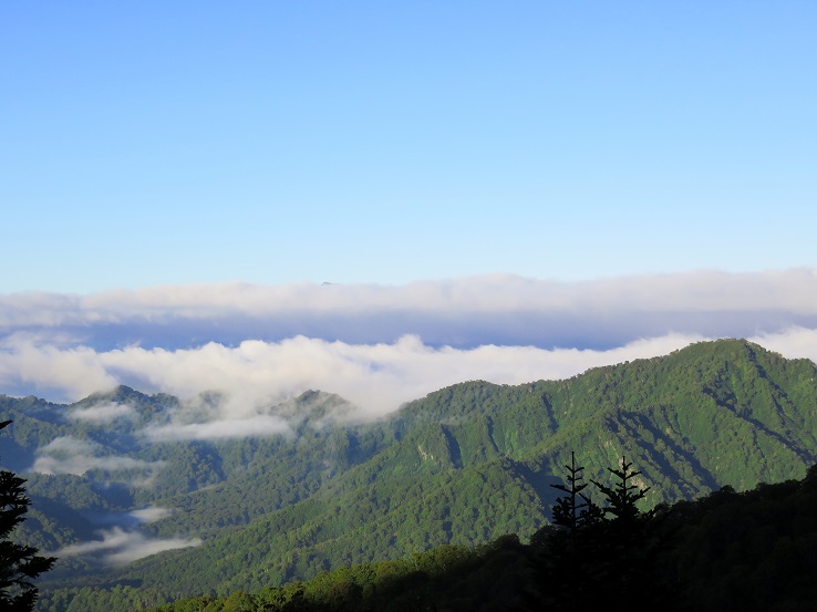 火打山方面良い景色