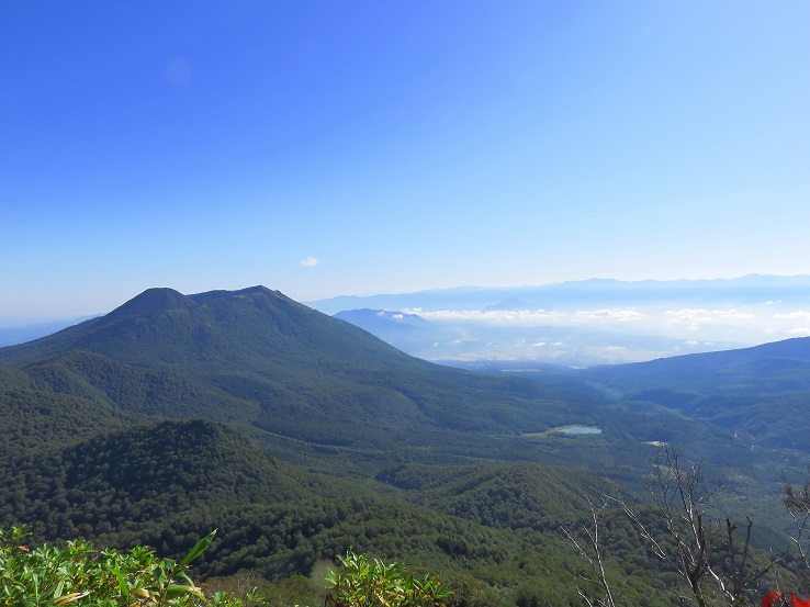 高妻山から見る黒姫山