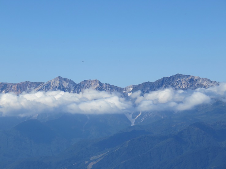 高妻山の雲