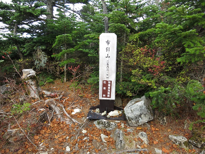 f:id:aohige0718:20161027224600j:plain 布引山