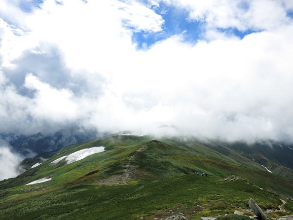 飯豊山からの景色