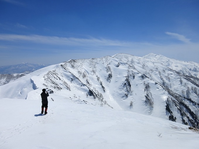 柄沢山の山頂