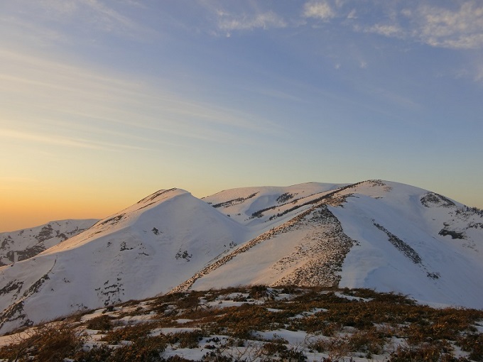 巻機山ビバーク適地