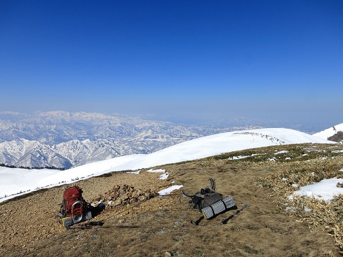 巻機山の山頂