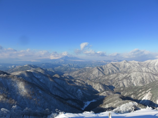 塔ノ岳から富士山