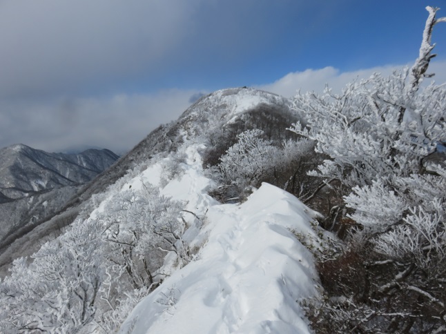 痩せ尾根歩き