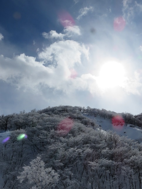 蛭ヶ岳を振り返って