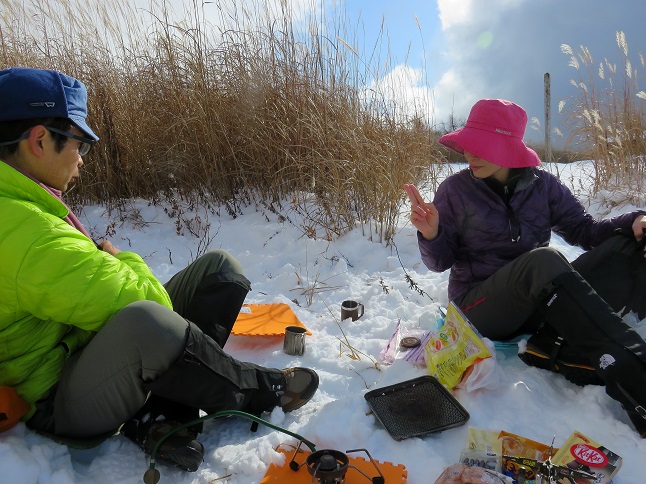 鉄砲木ノ頭登頂の喜び