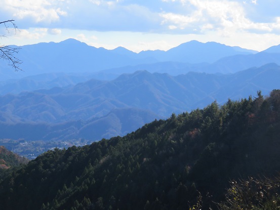 日帰り４０ｋｍロング登山を応援してくれる景色