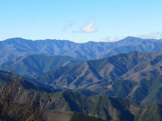 雲取山・飛龍山の景色