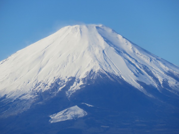 富士山の山頂は風が強そう