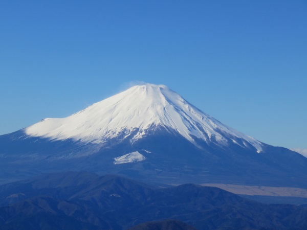 塔ノ岳から富士山