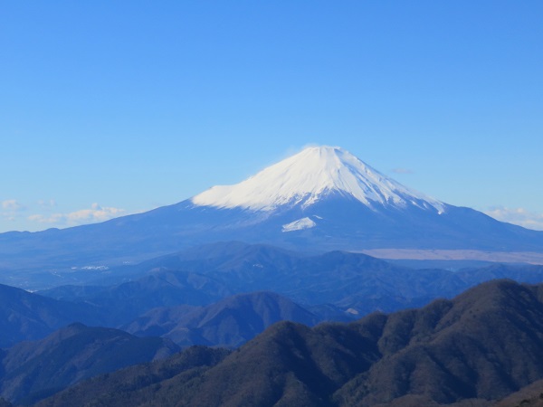 丹沢山から景色