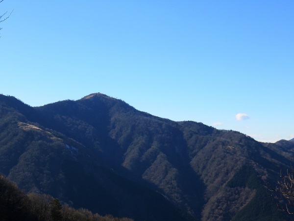 本間ノ頭が鎮座する丹沢三峰