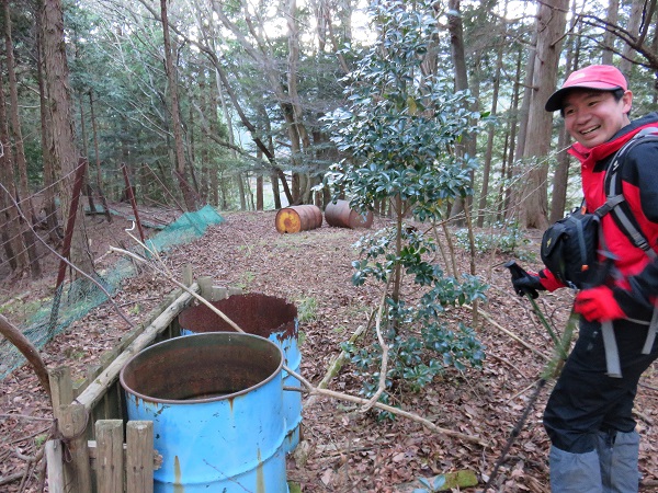 雨量観測所五右衛門風呂