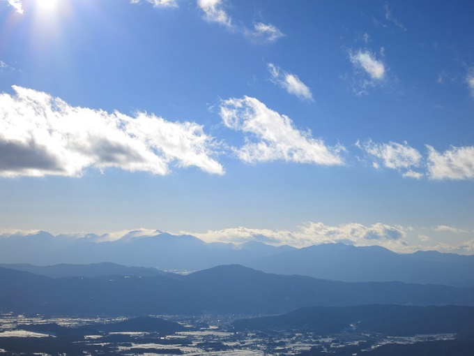 北横岳周辺から北アルプス景色