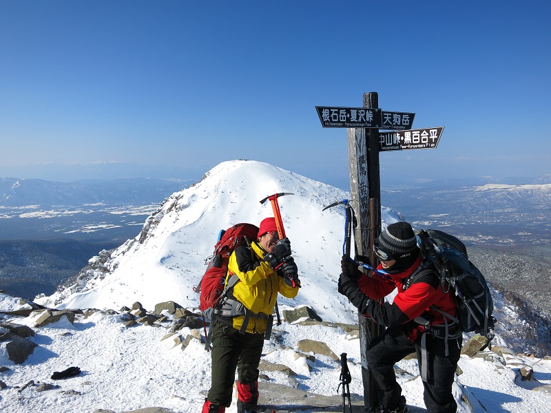 東天狗岳の山頂