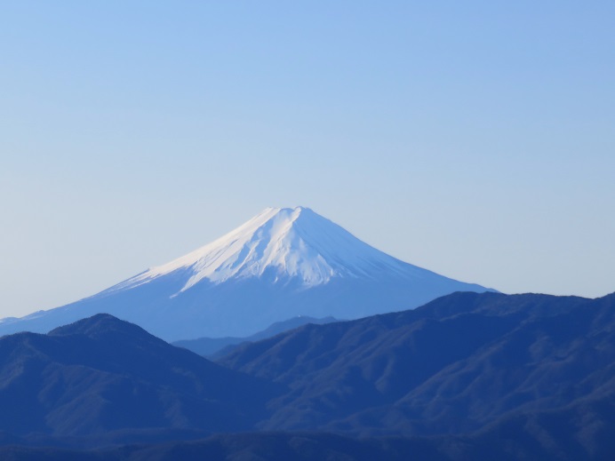 大寺山・鹿倉山からの富士山