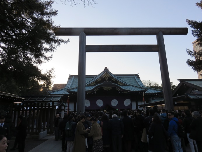 靖国神社初詣