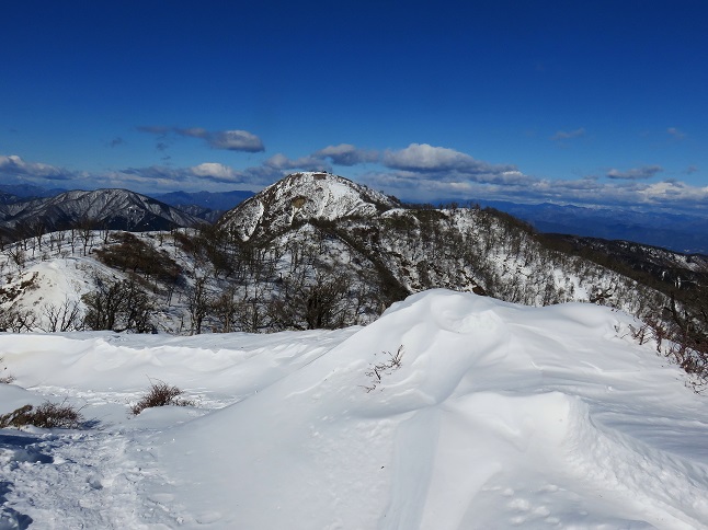 目指す蛭ヶ岳