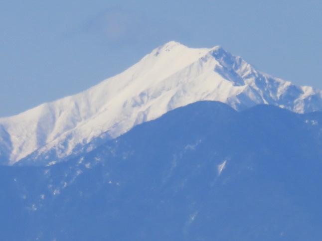 三つ峠山から聖岳
